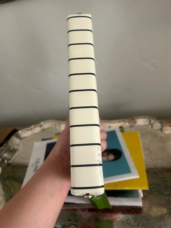 kate spade Black and White Piano Key Clutch - Picture 8 of 12